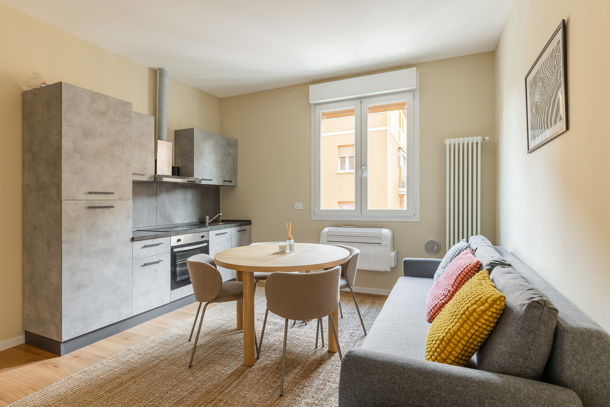 Appartamento accogliente a Bologna per 4 ospiti con camera da letto, soggiorno con divano letto e doppi servizi urban nest - appartamenti e case vacanze a Bologna